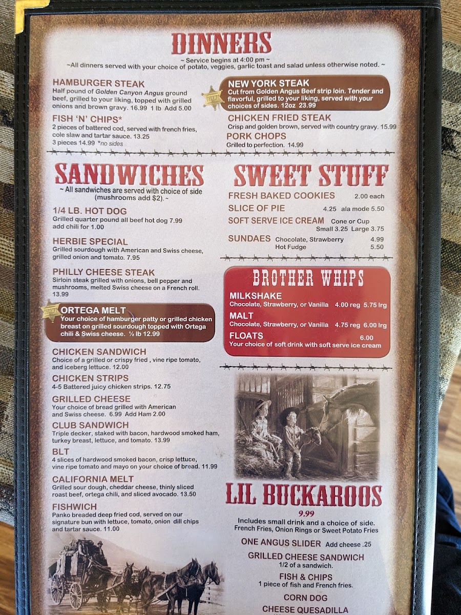 Stagecoach Inn Photo Menu 4