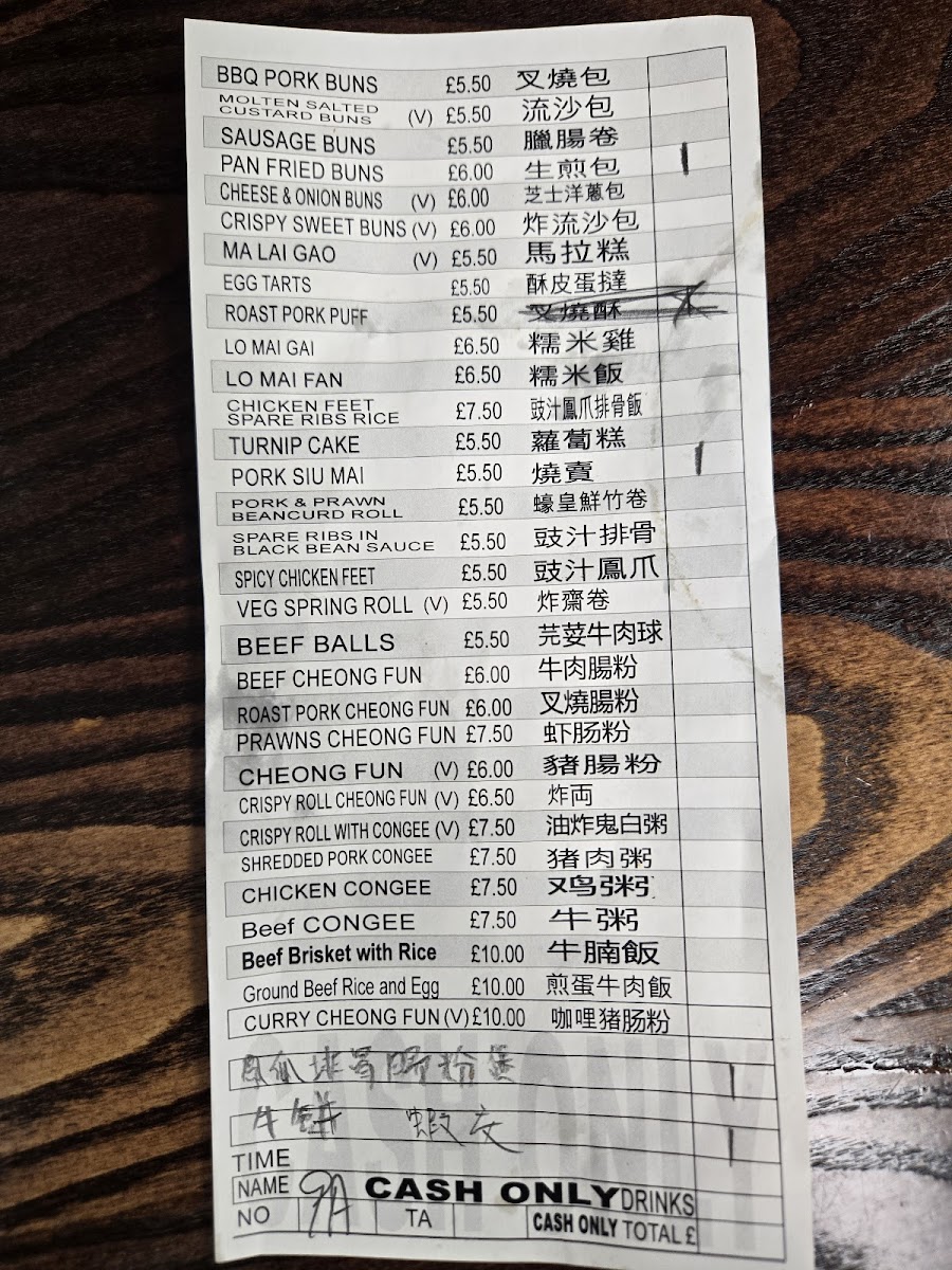 Delicious Dim Sum Photo Menu 2