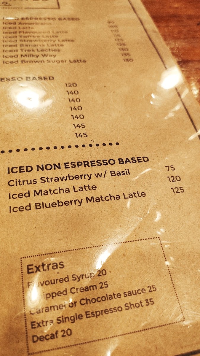 Caffeinated & Co. Photo Menu 10