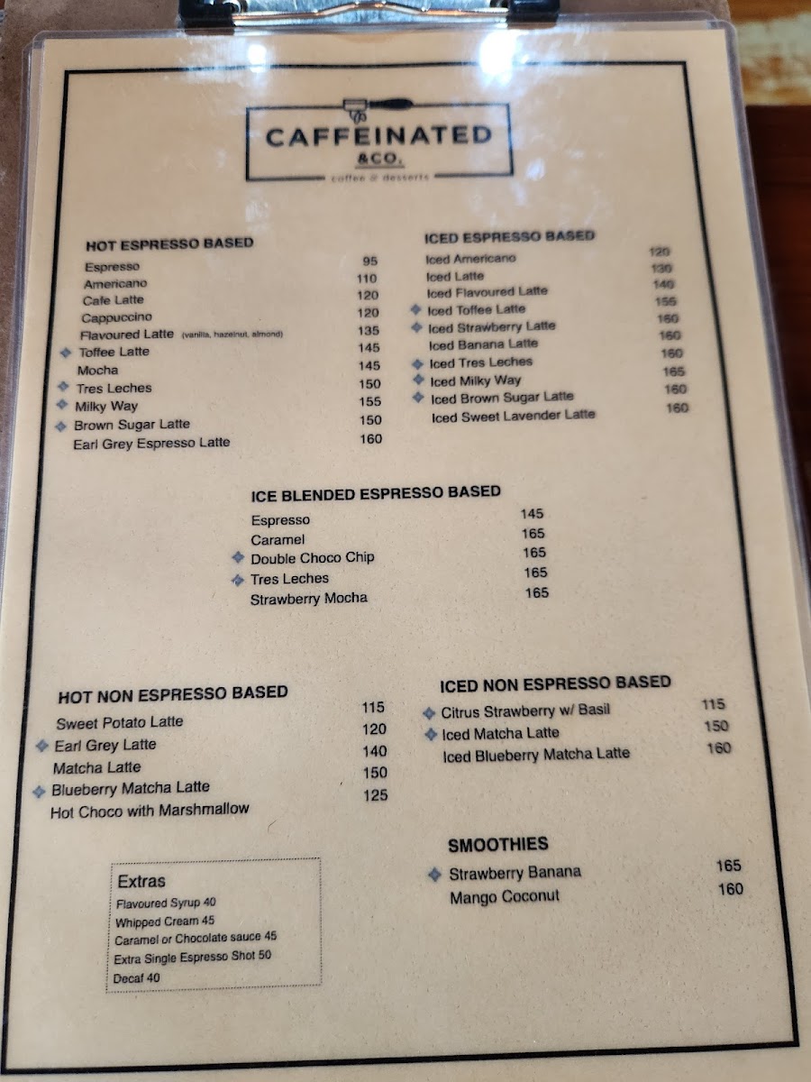 Caffeinated & Co. Photo Menu 6