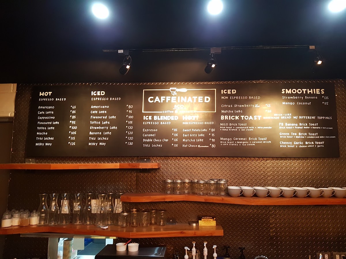 Caffeinated & Co. Photo Menu 9