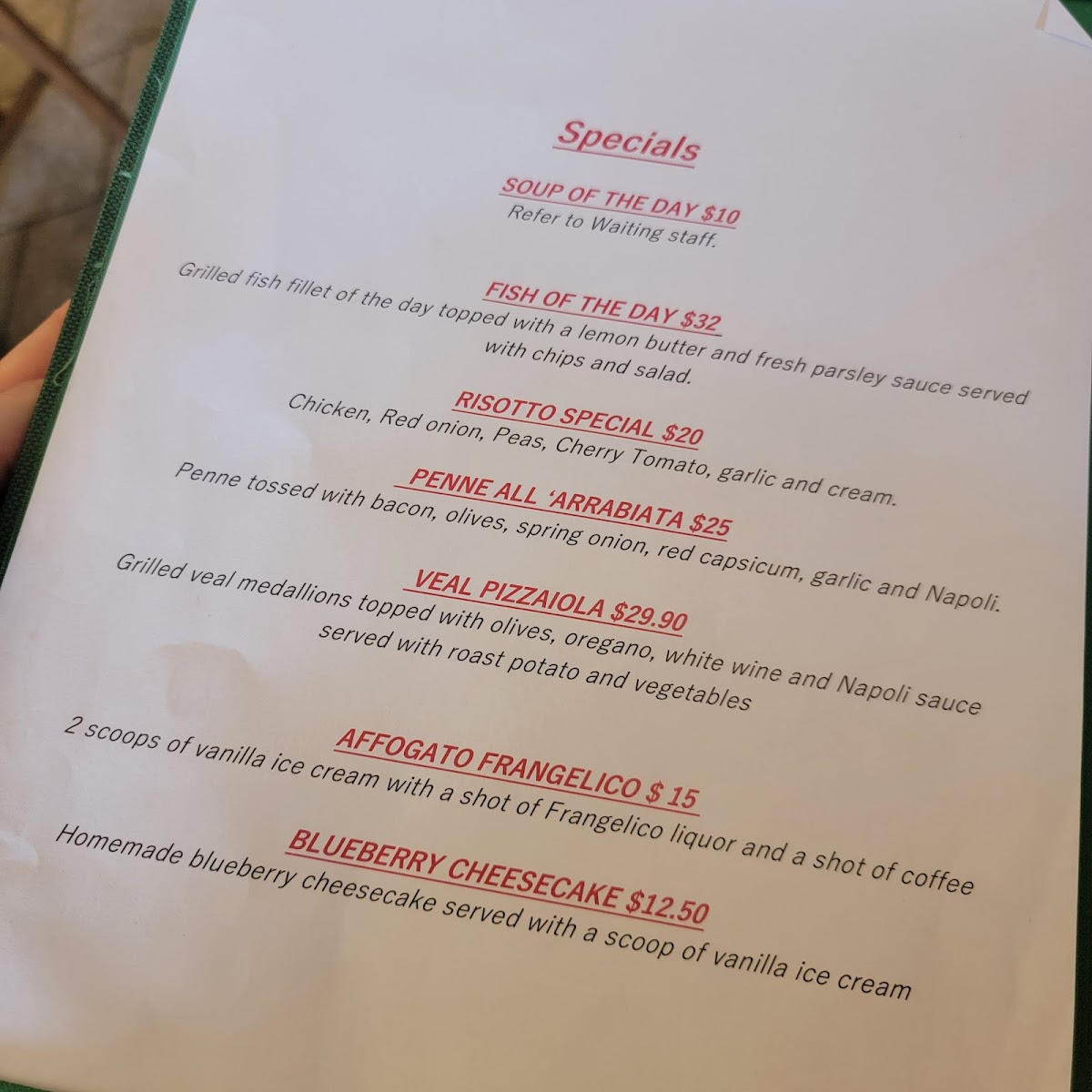 Il Carretto Pizza Photo Menu 1