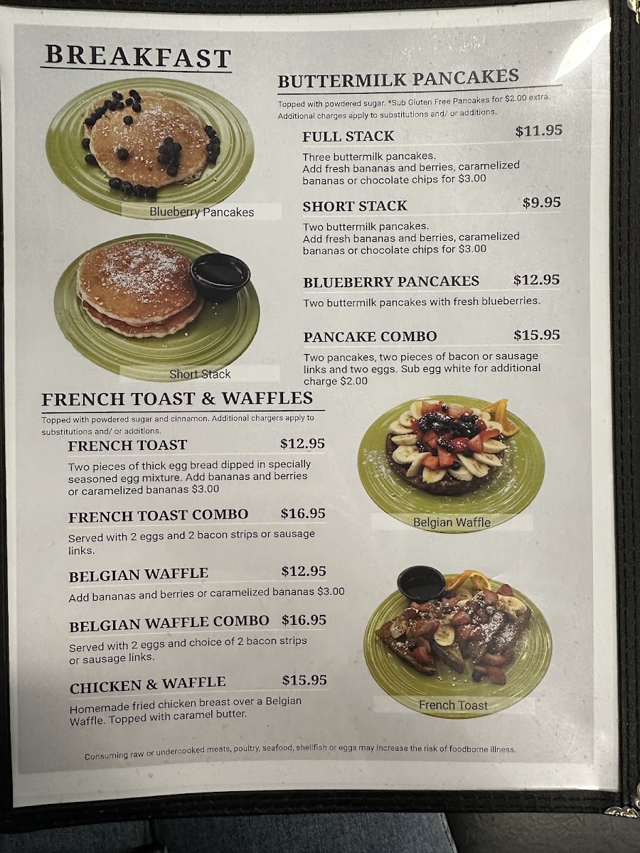 Santa Barbara Sunshine Cafe Photo Menu 2