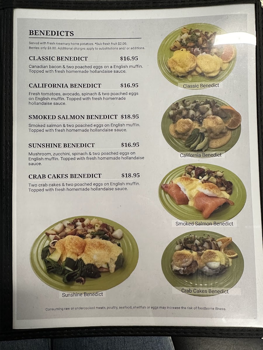 Santa Barbara Sunshine Cafe Photo Menu 5
