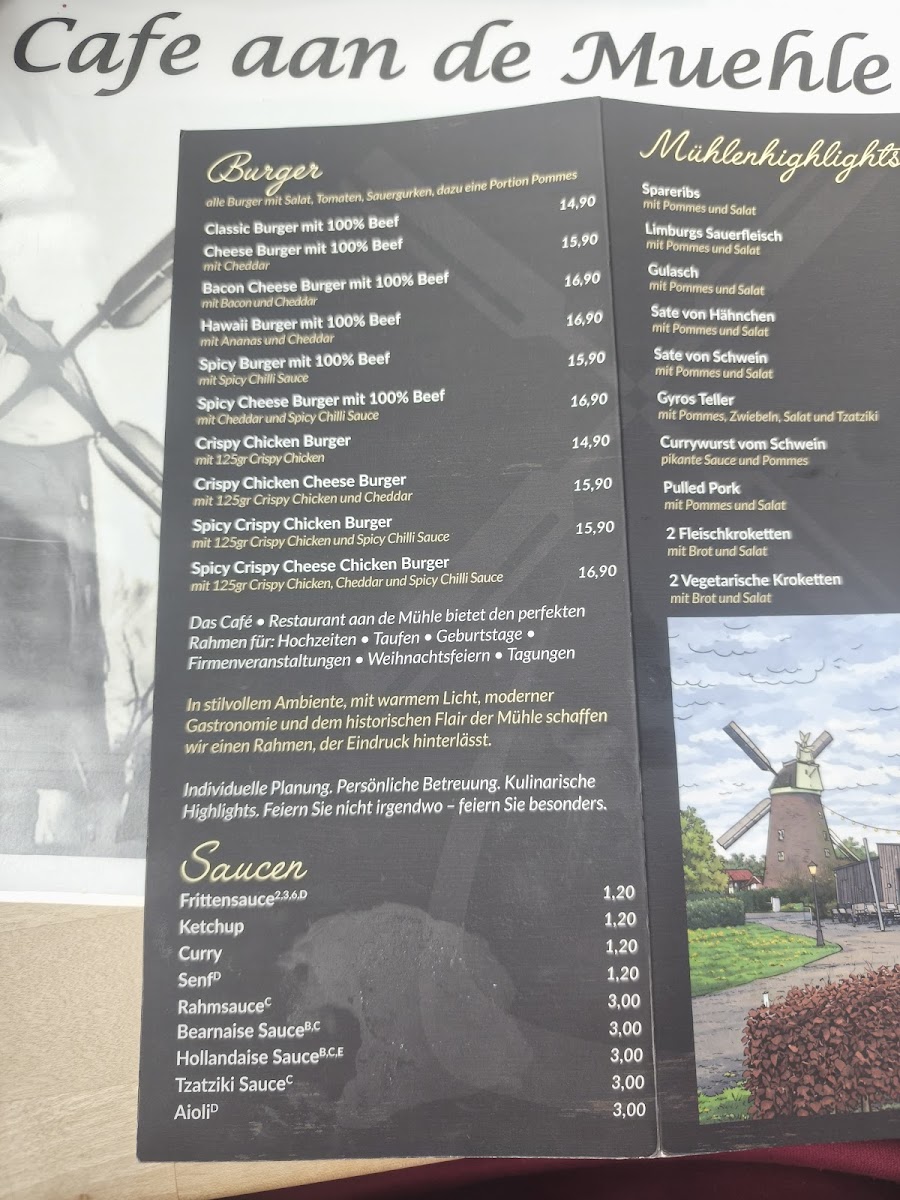 Café aan de Müehle Photo Menu 1