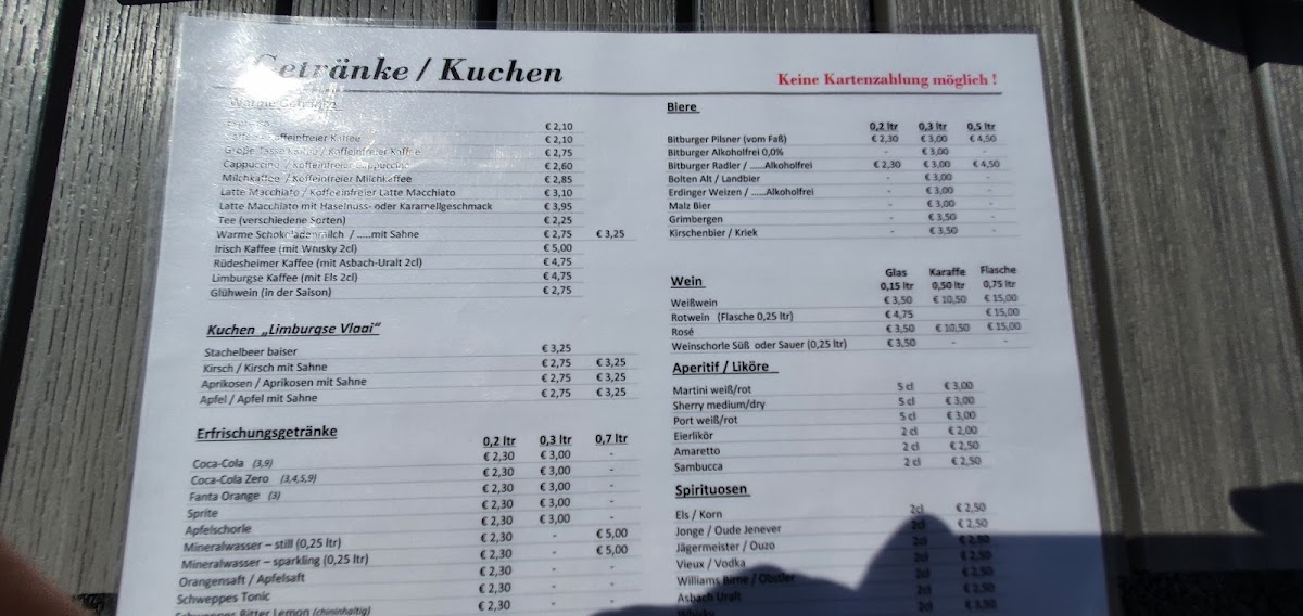 Café aan de Müehle Photo Menu 8