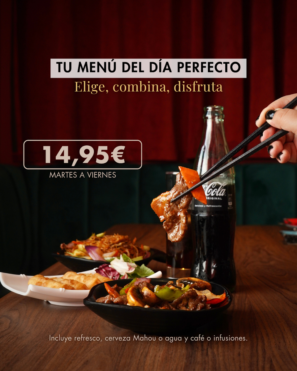 TSINGHE Cocina Fusión Photo Menu 3