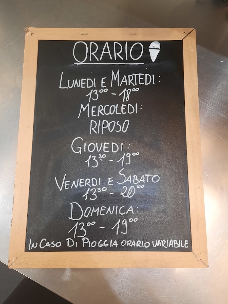 Gelateria La Crema Matta Photo Menu 2