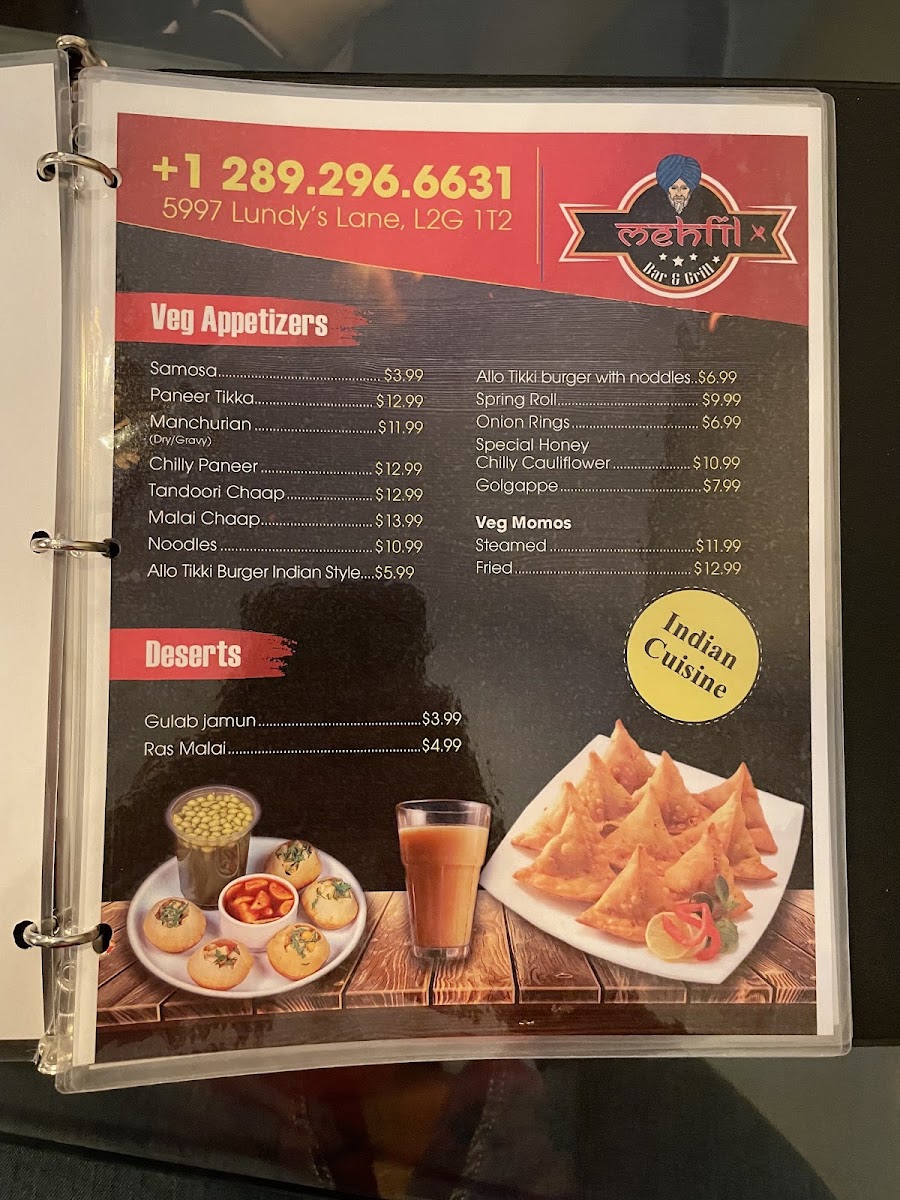 Mehfil Bar & Grill (Indian Cuisine) Photo Menu 10