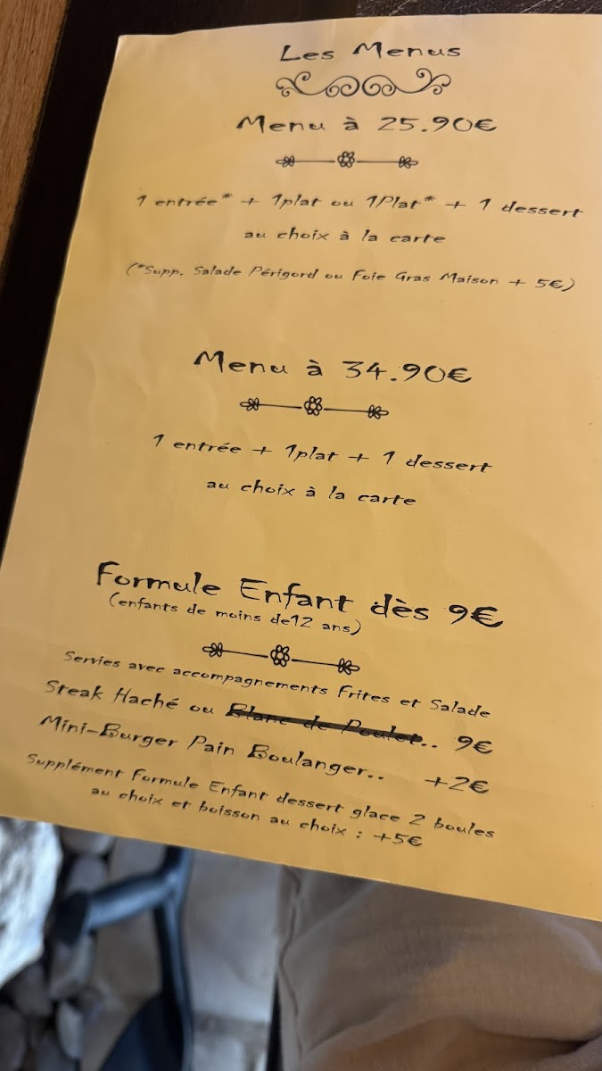 La Taverne de Lou Castelou Photo Menu 7