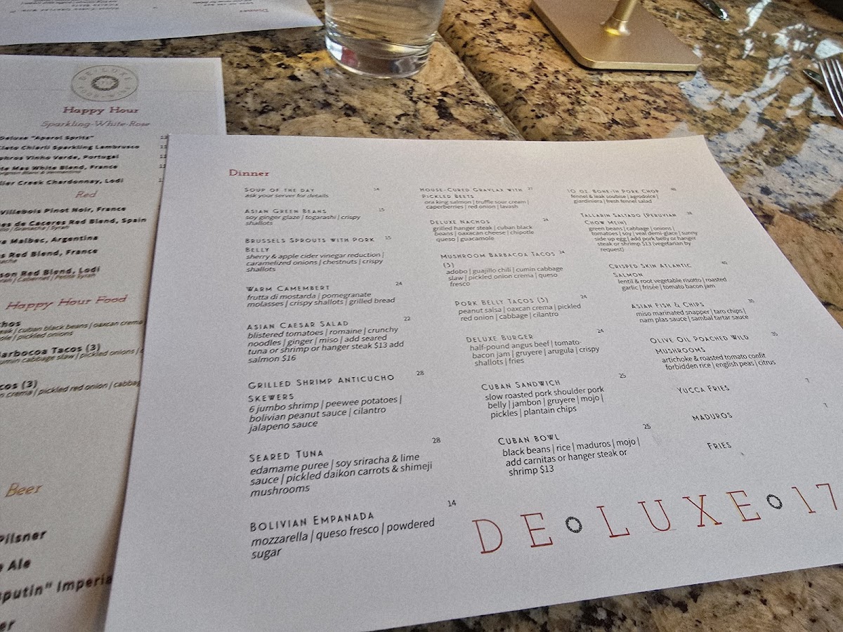Deluxe 1717 Photo Menu 10