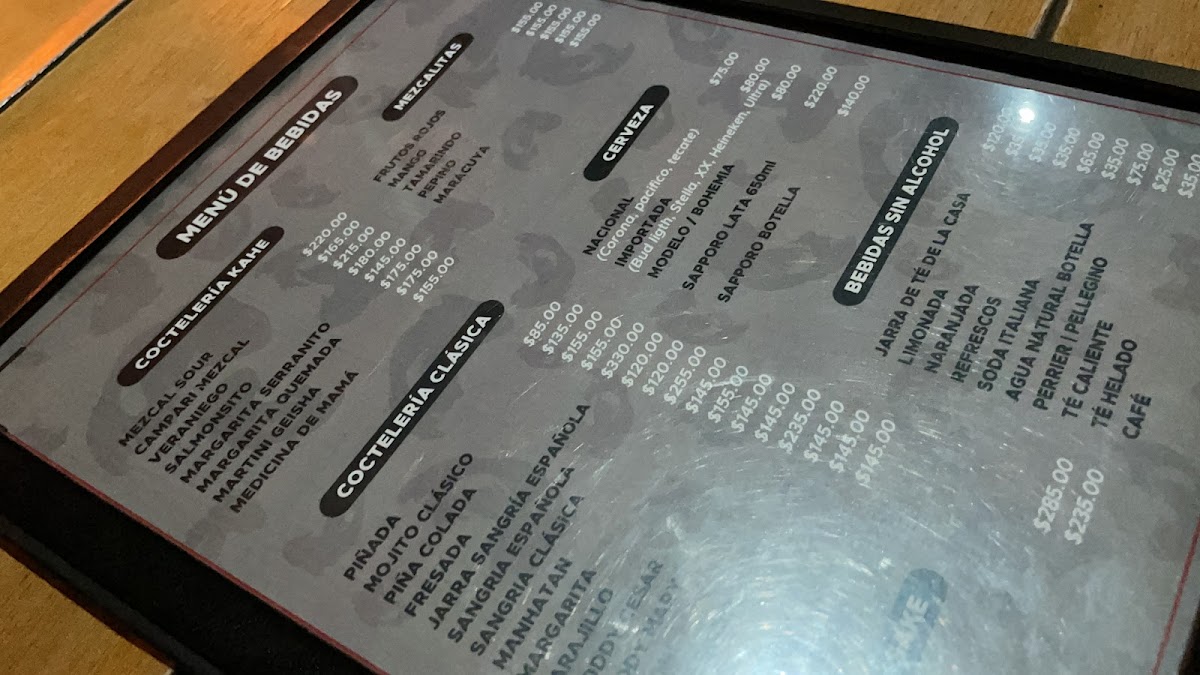 Kahe Sushi Photo Menu 8