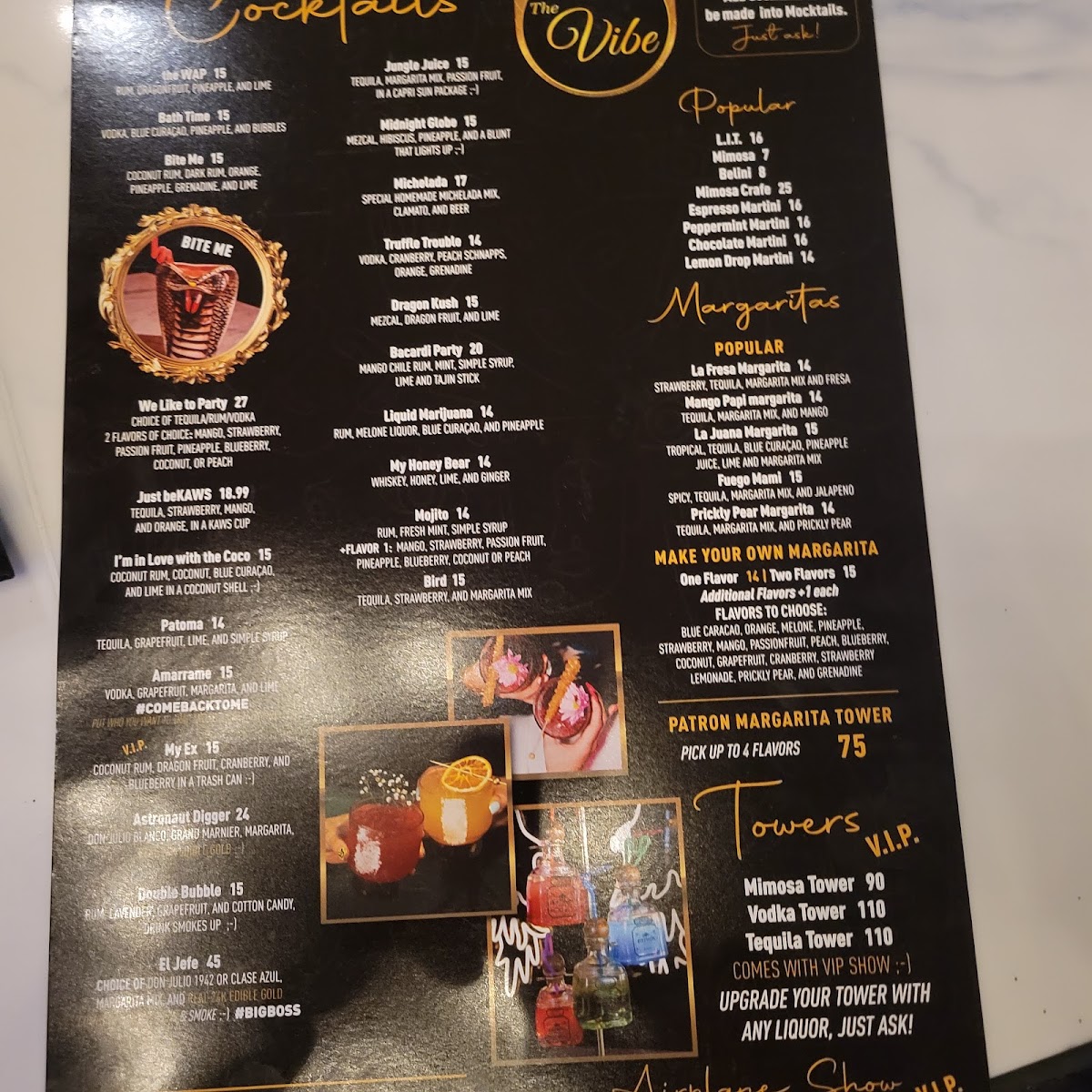 The Vibe Photo Menu 7