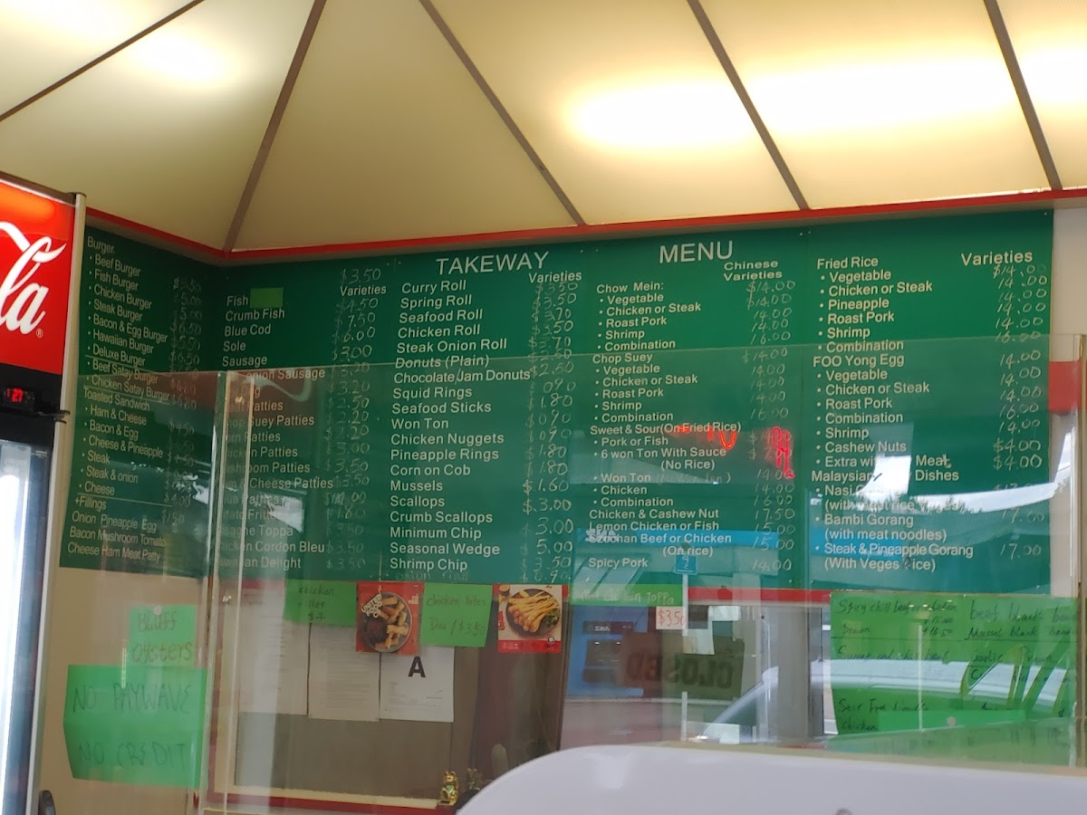 Nola's Mosgiel Takeaway Photo Menu 4