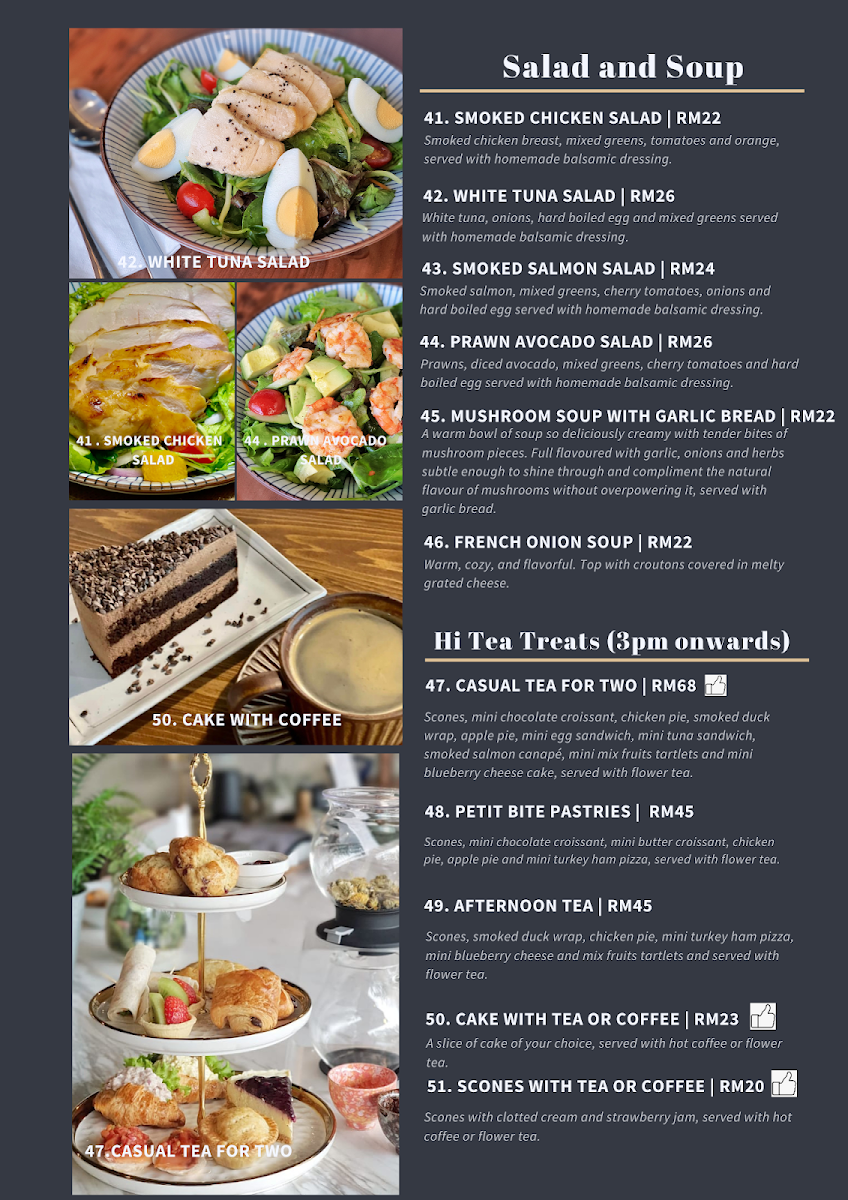 23.5 Coffee Roastery Photo Menu 1