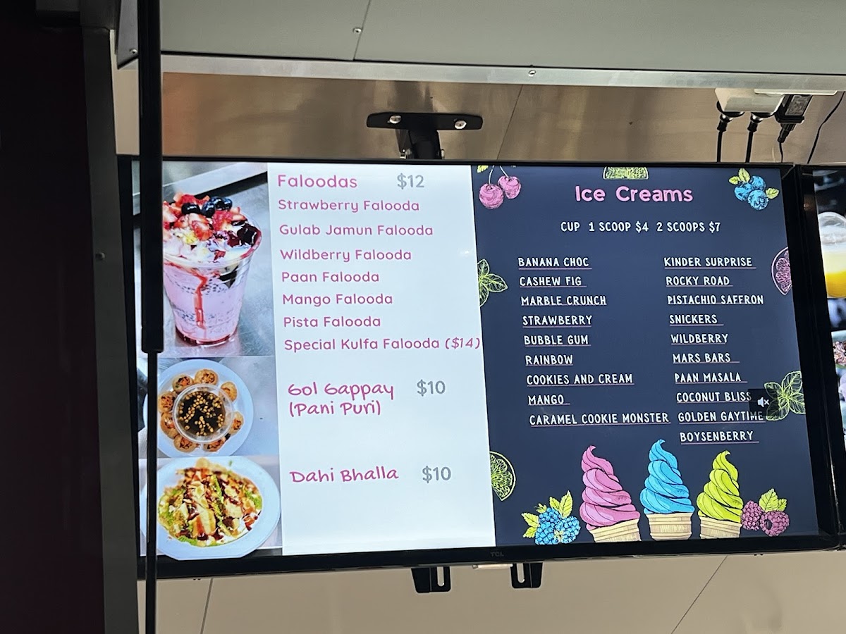 Falooda & Acai Kingz Melbourne Photo Menu 6