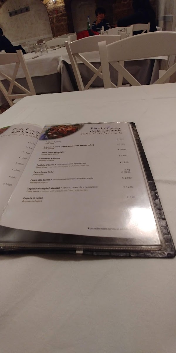 Osteria del Vicoletto Photo Menu 1