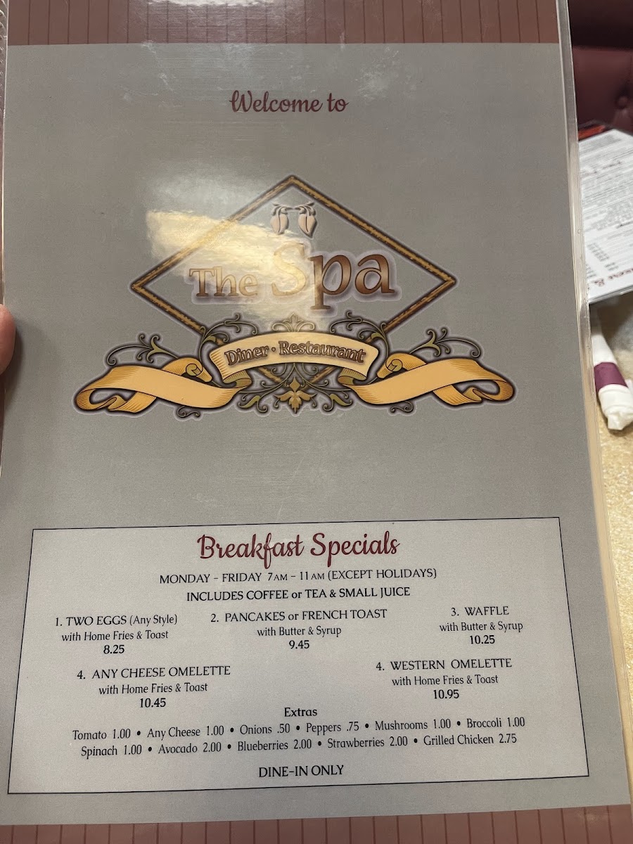 Spa Restaurant Photo Menu 10