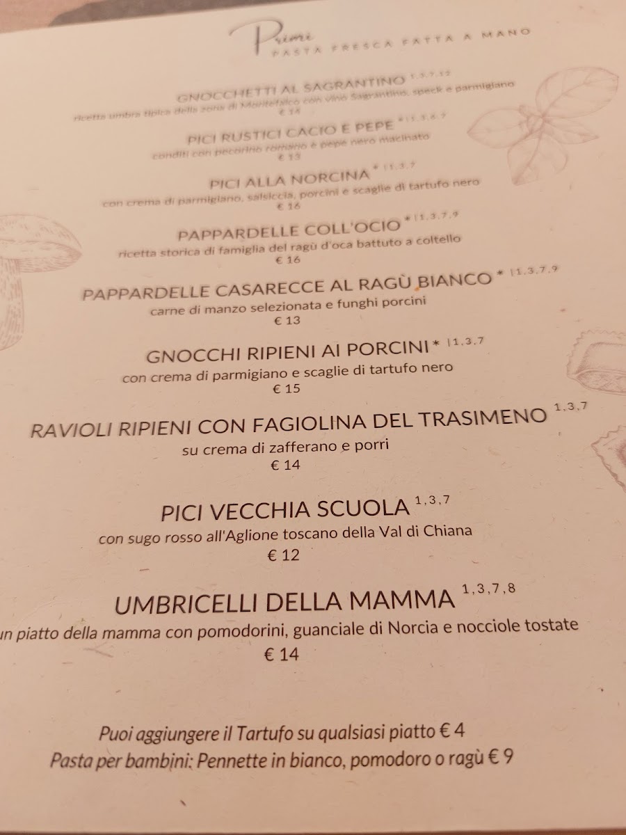 Osteria Cuore Di Mamma Photo Menu 10