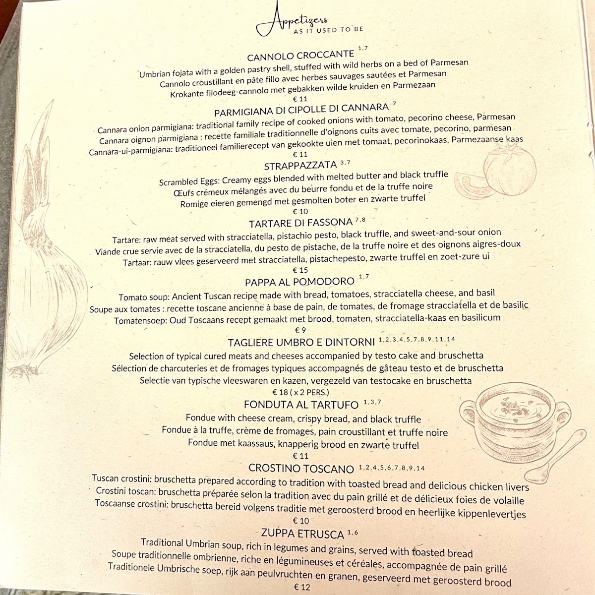 Osteria Cuore Di Mamma Photo Menu 3