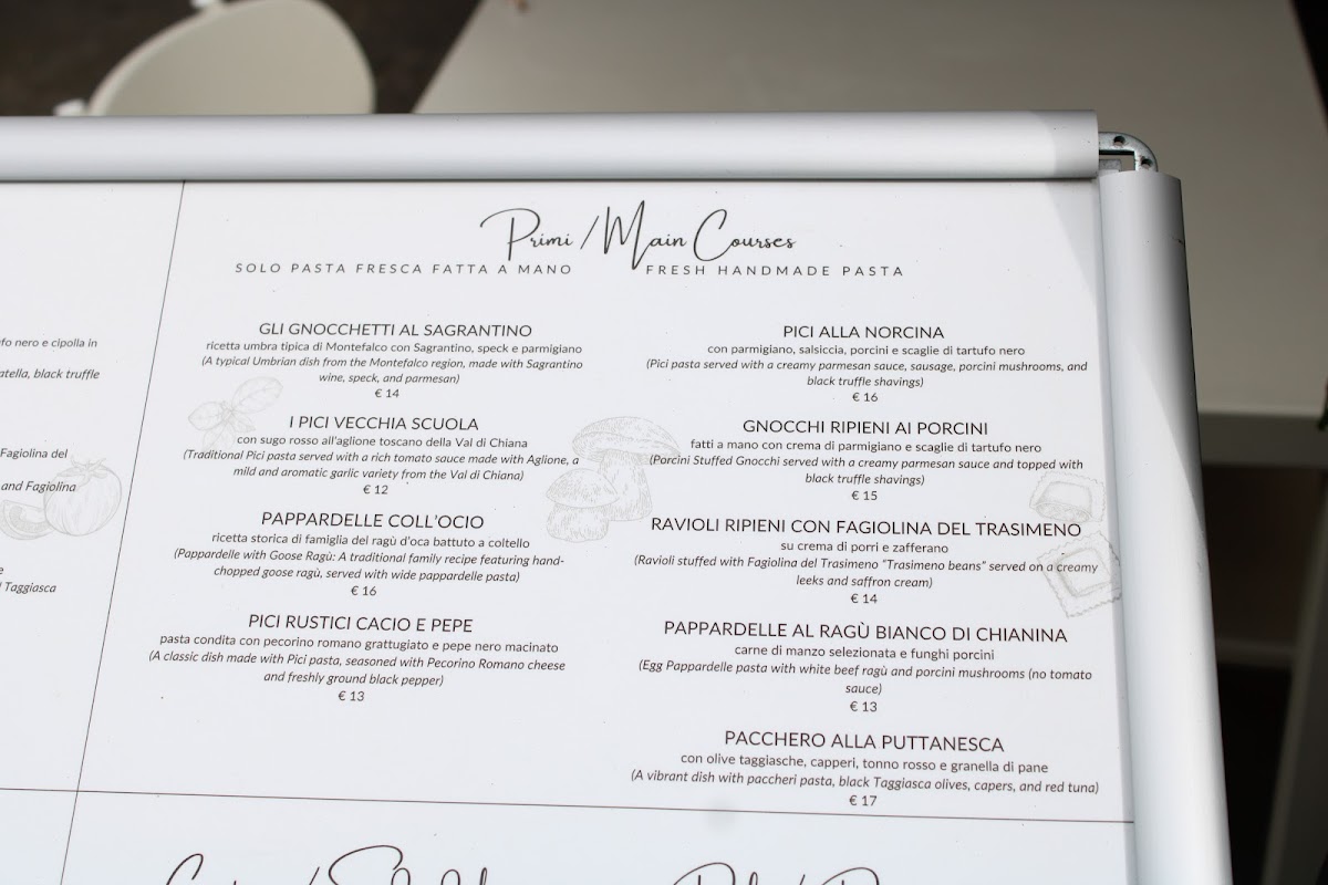 Osteria Cuore Di Mamma Photo Menu 8