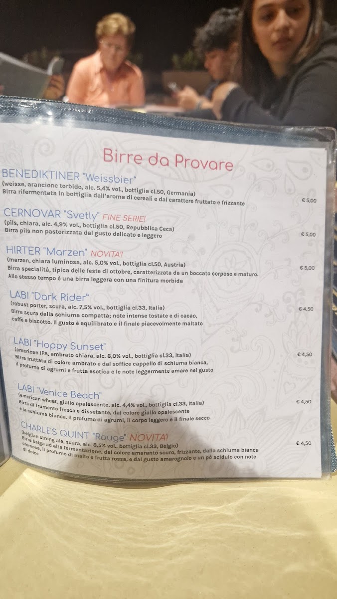Pizzeria Belvedere Photo Menu 1