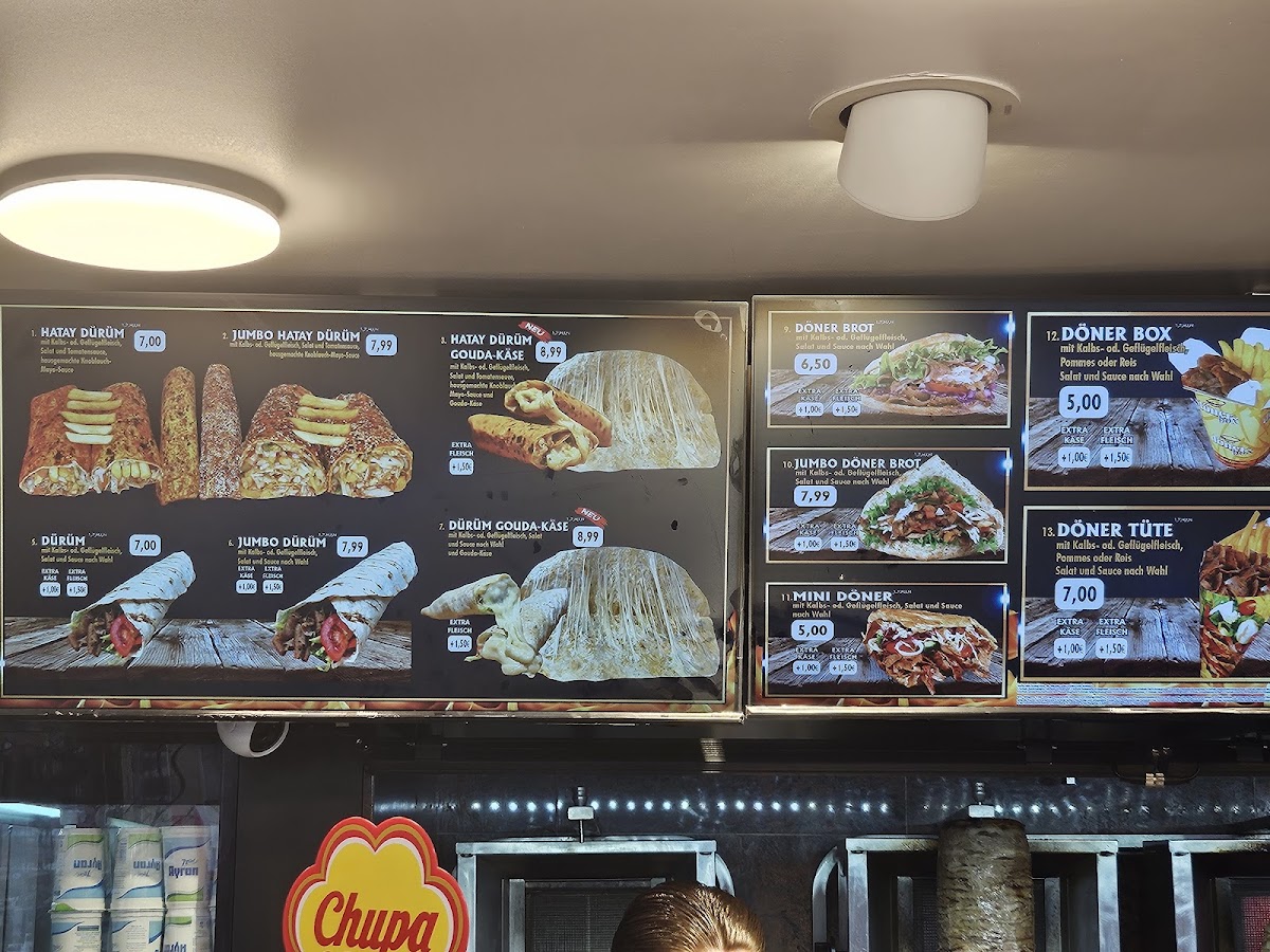 Hatay Dürüm u.Fried Chicken Photo Menu 2