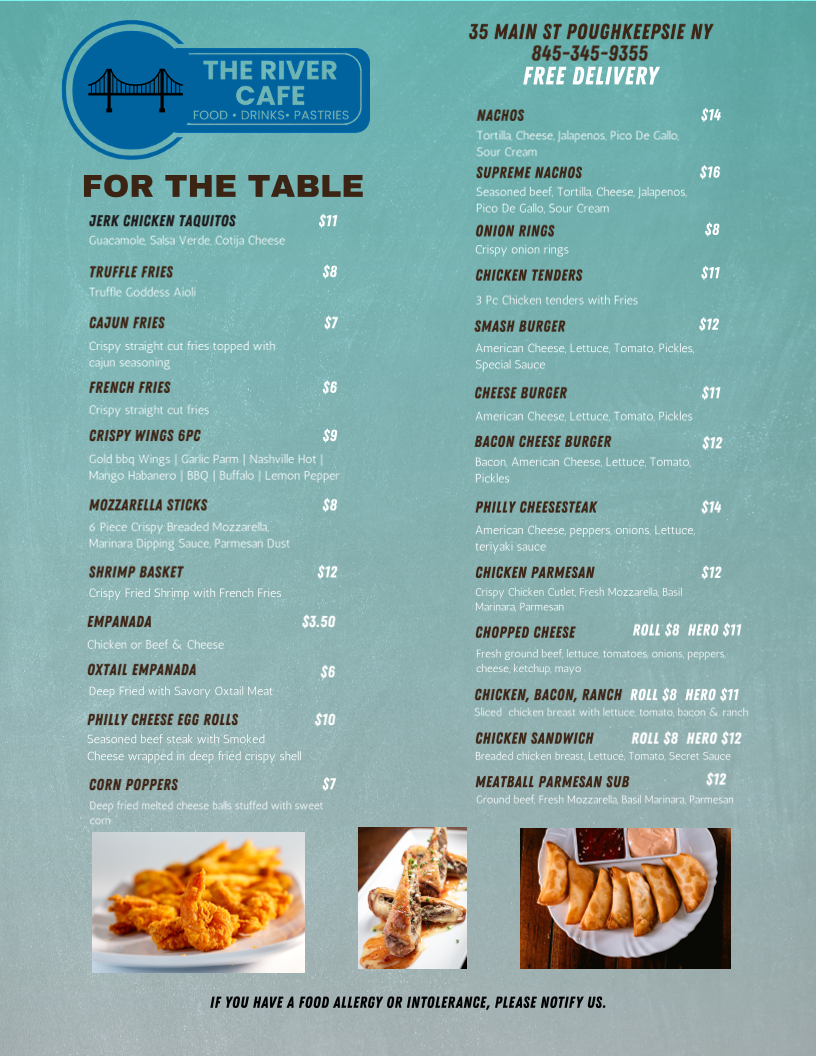 The River Cafe Photo Menu 3