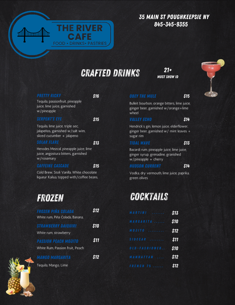 The River Cafe Photo Menu 4