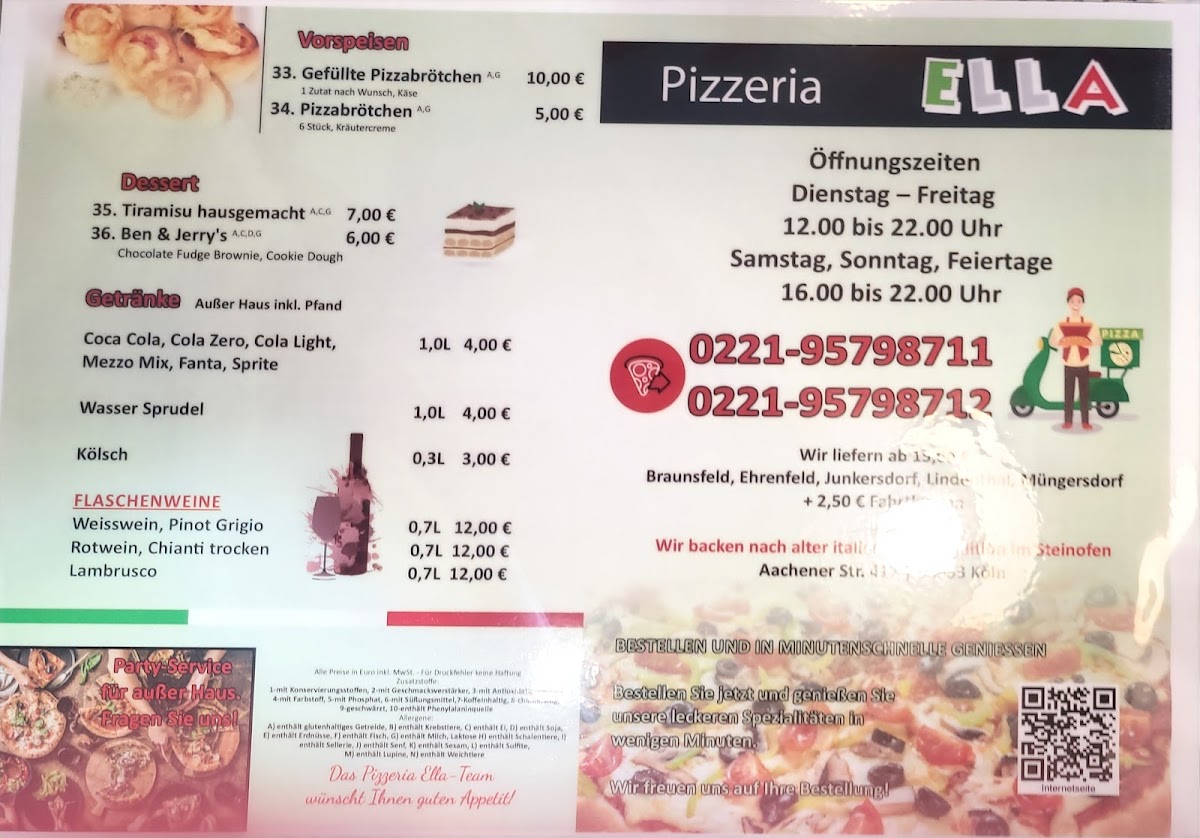 Pizzeria-ella Photo Menu 2