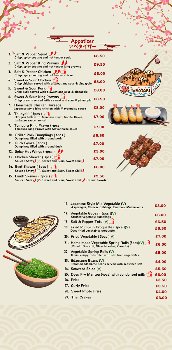 Eating Bar Photo Menu 1