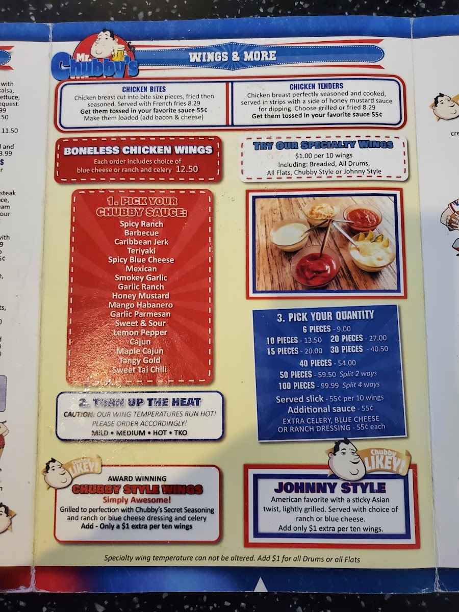 Mr Chubbys - Fleming Island Photo Menu 10