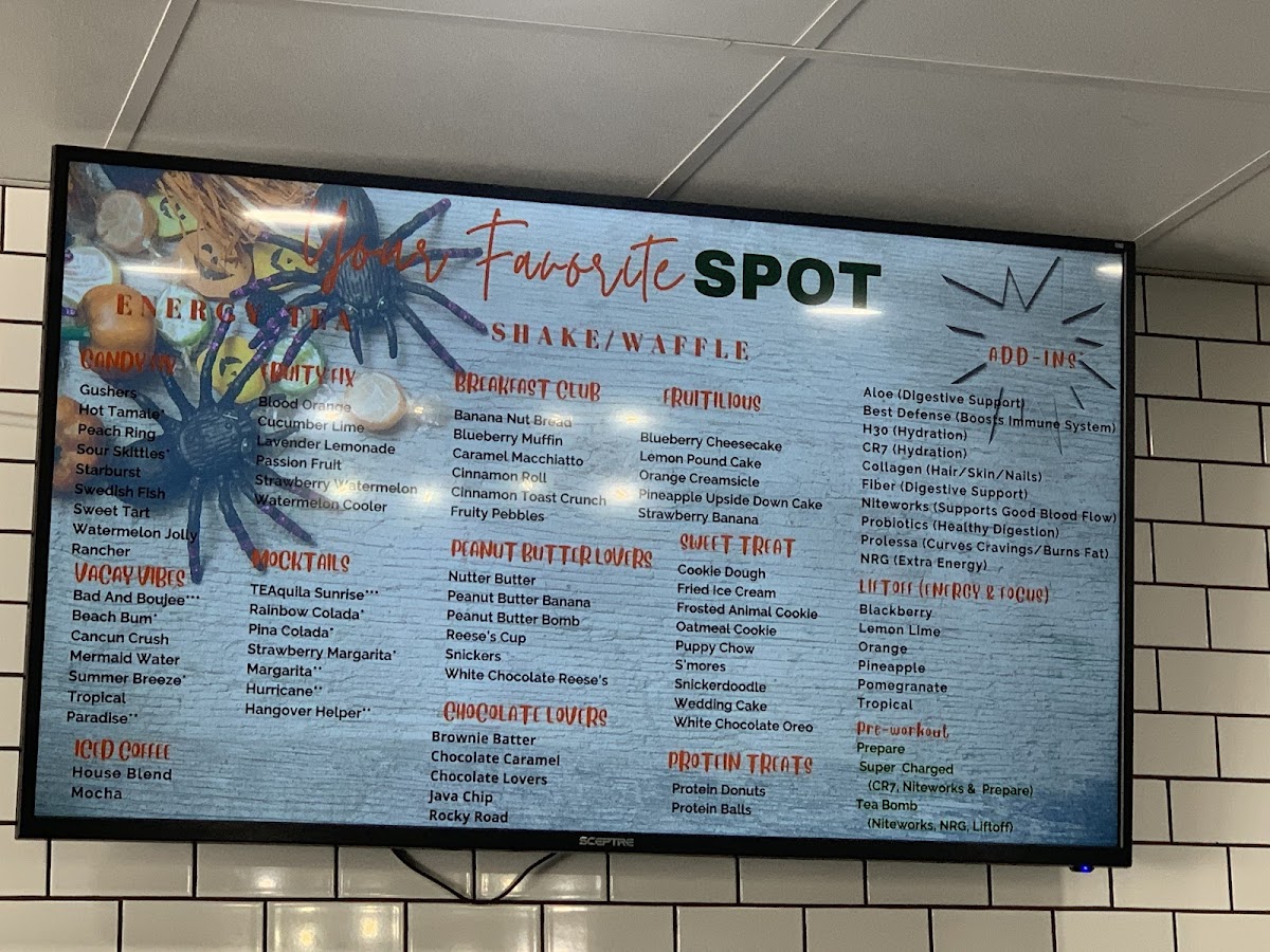 The Daily Spot Nutrition Photo Menu 2