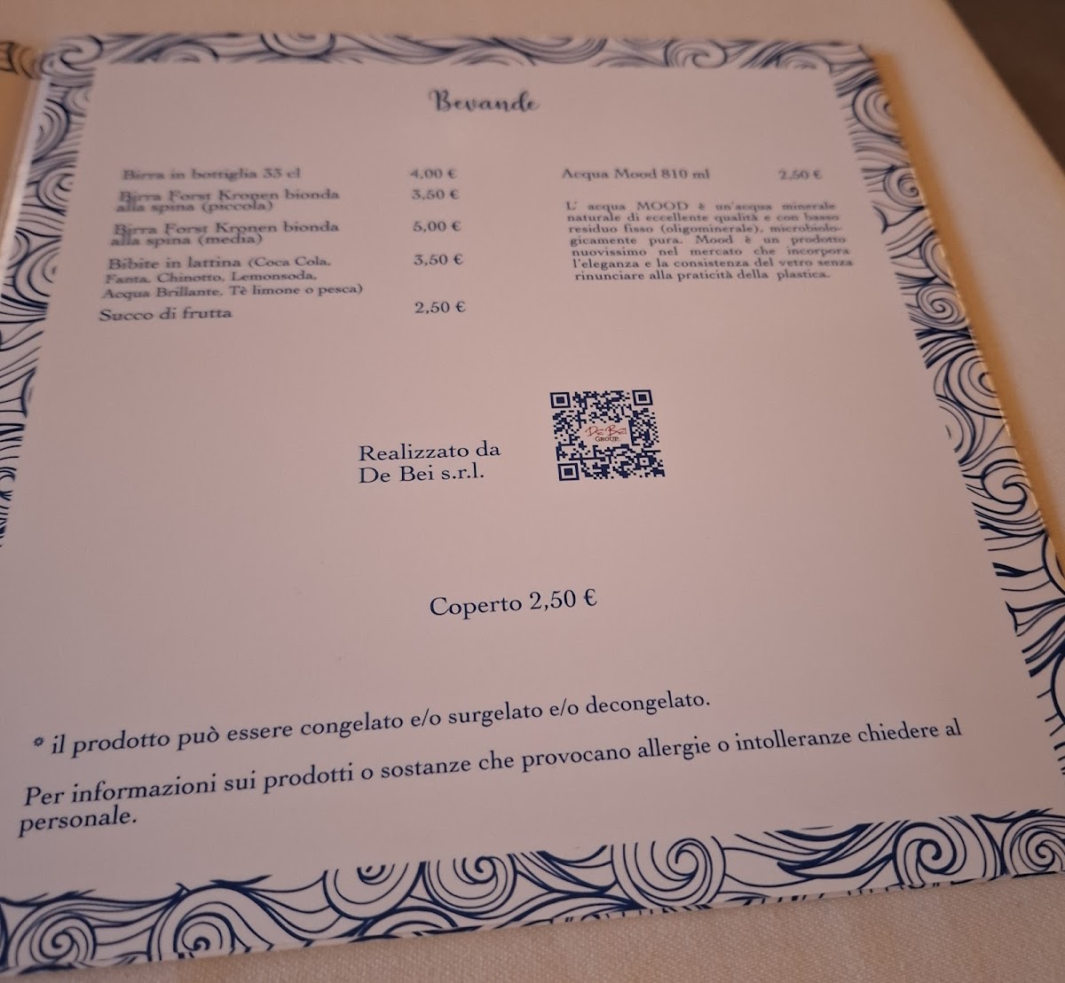 Ristorante Adriatico Photo Menu 1
