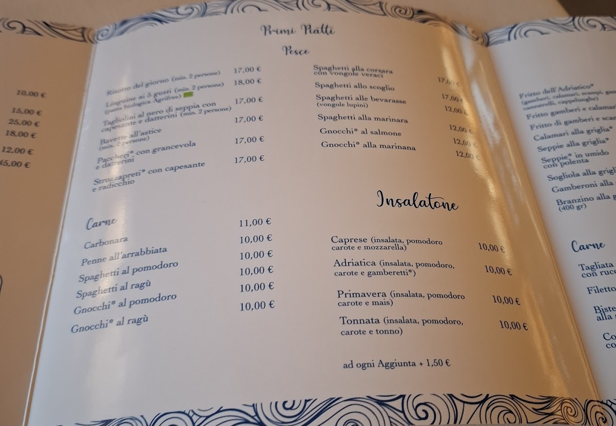 Ristorante Adriatico Photo Menu 4