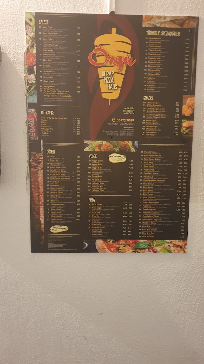 Gaststätte Özgü Kebap-Haus Photo Menu 4