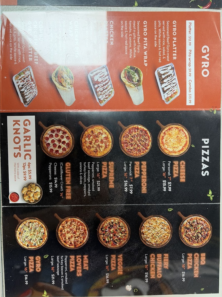 NY Pizza & Gyro Inc Photo Menu 2