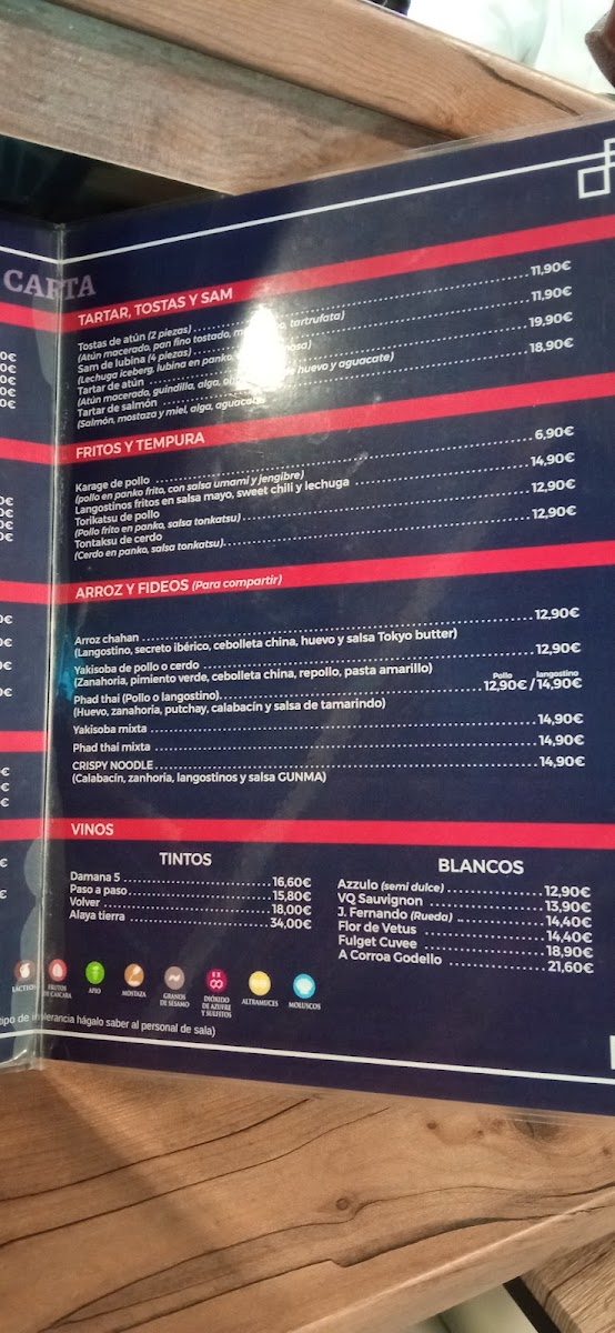 Restaurante Gunma Sushibar & Kitchen Photo Menu 7