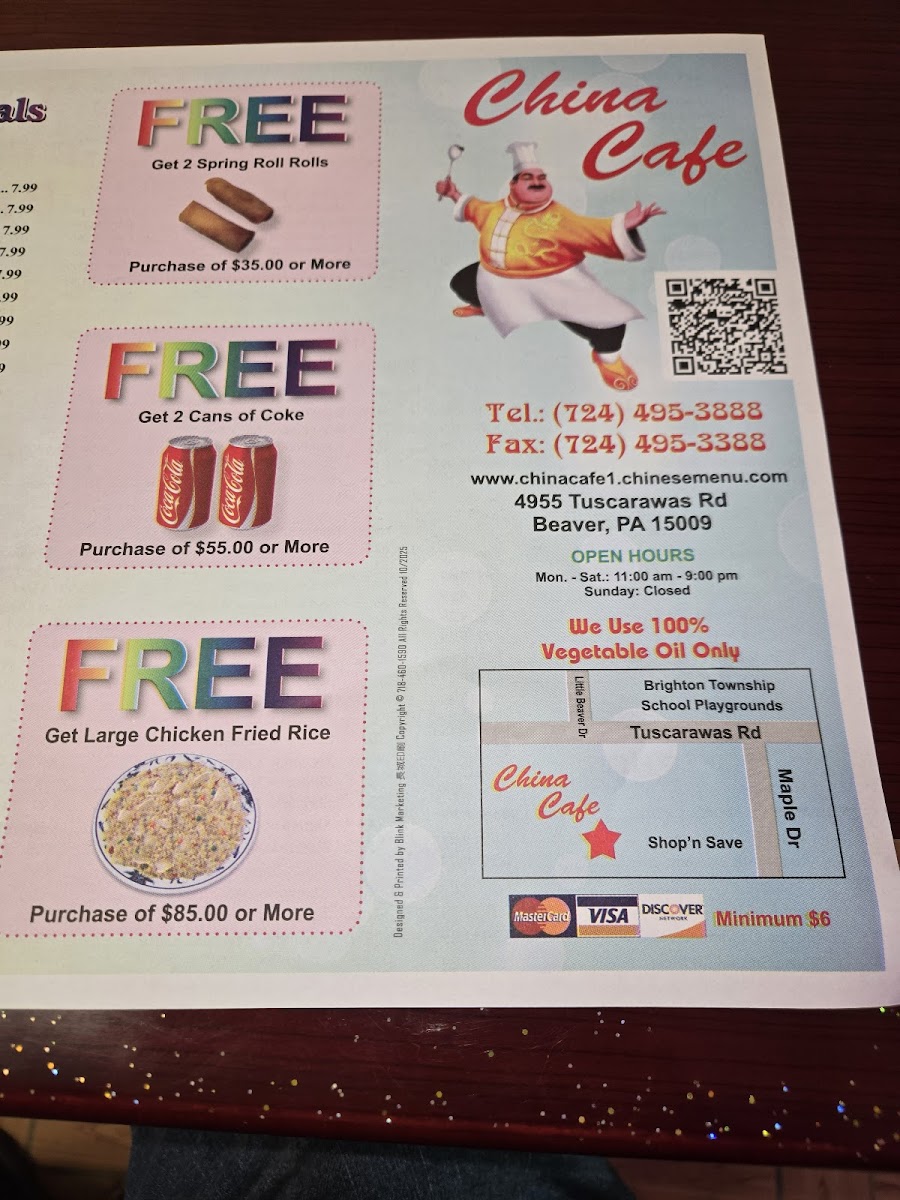 China Cafe Photo Menu 6
