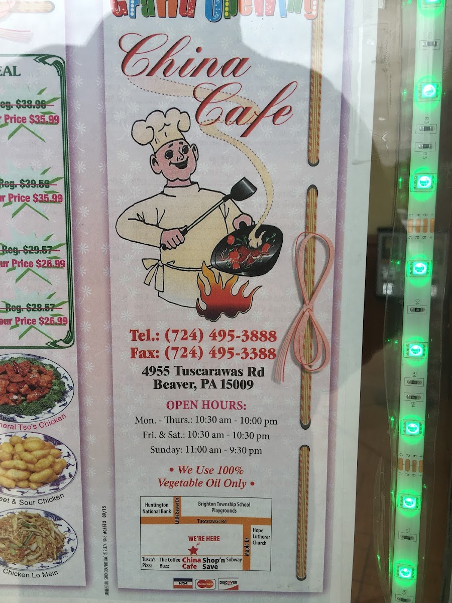 China Cafe Photo Menu 8