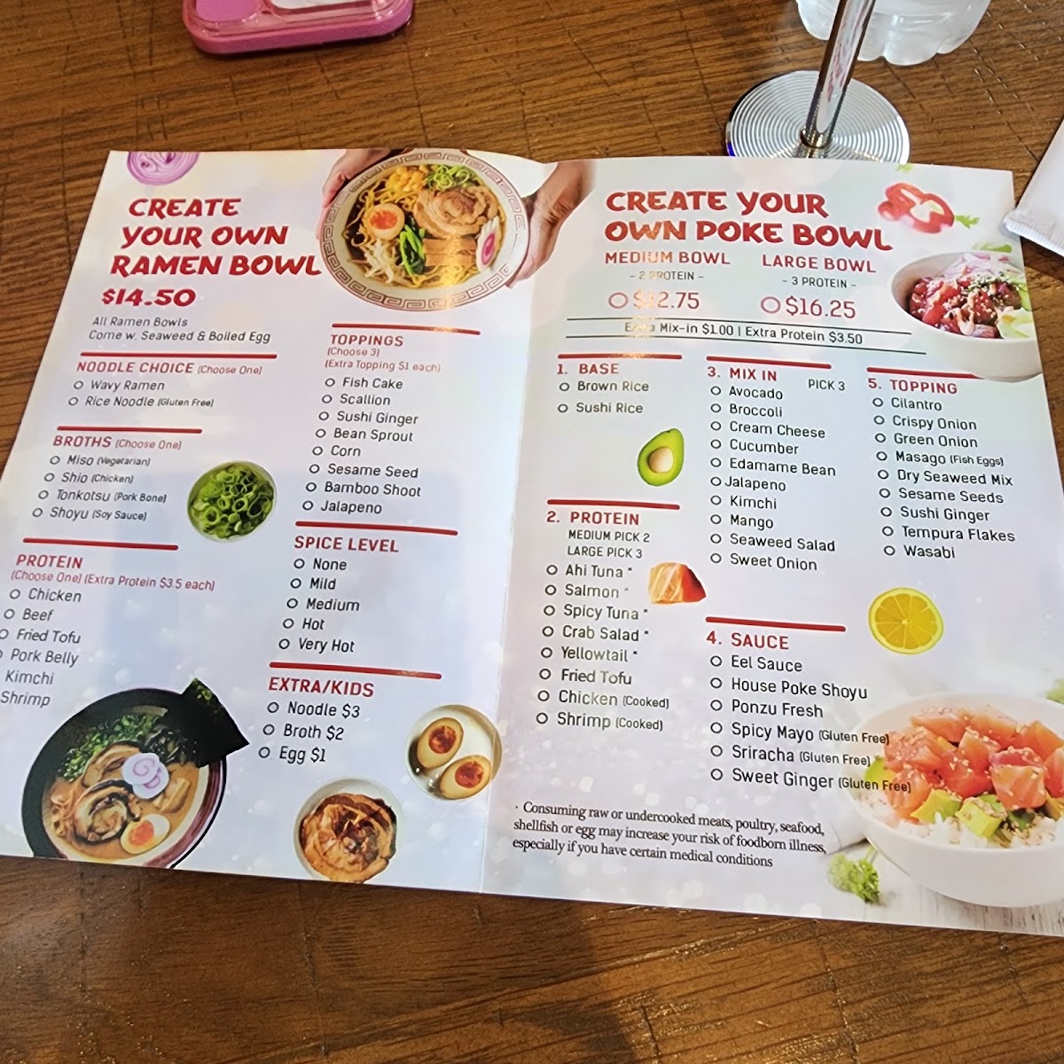 QZ Poke Ramen & Boba Tea - Liberty Photo Menu 4