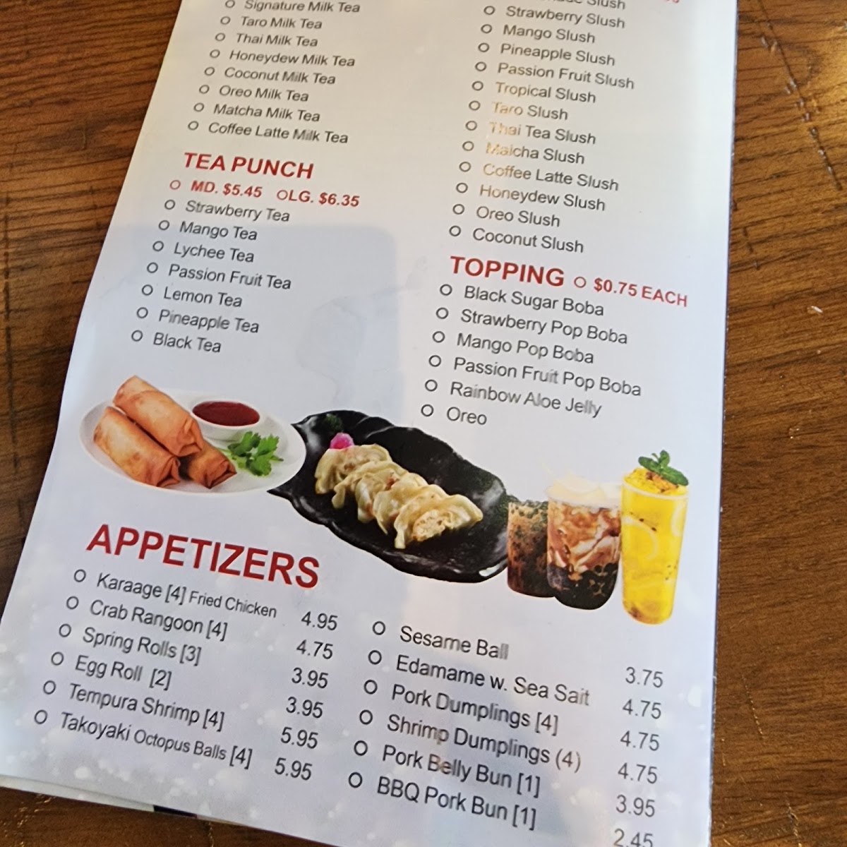 QZ Poke Ramen & Boba Tea - Liberty Photo Menu 8
