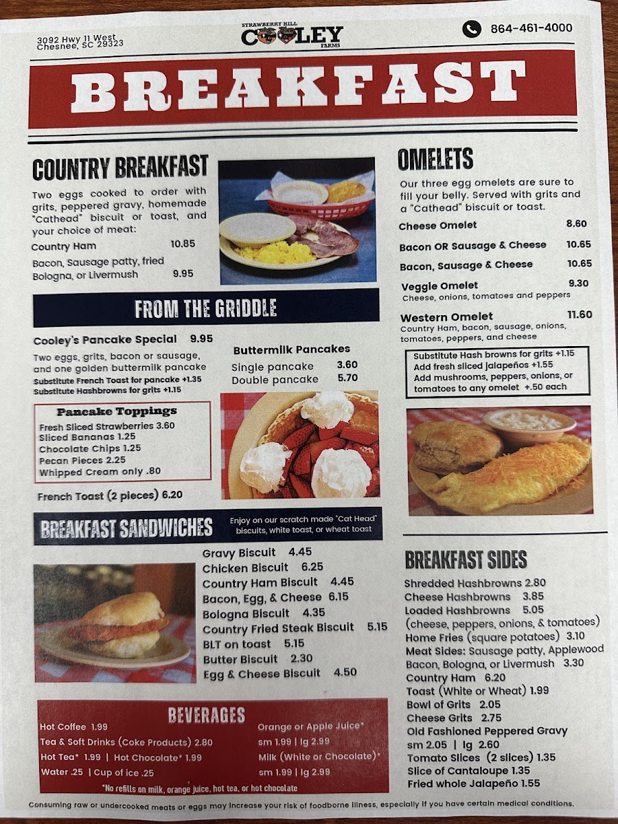 Strawberry Hill USA- CAFE Photo Menu 5