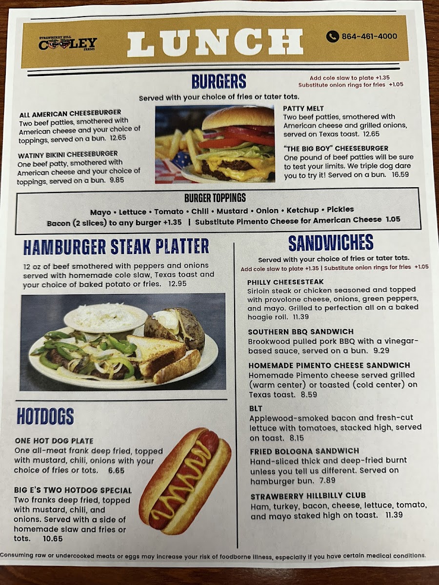 Strawberry Hill USA- CAFE Photo Menu 6