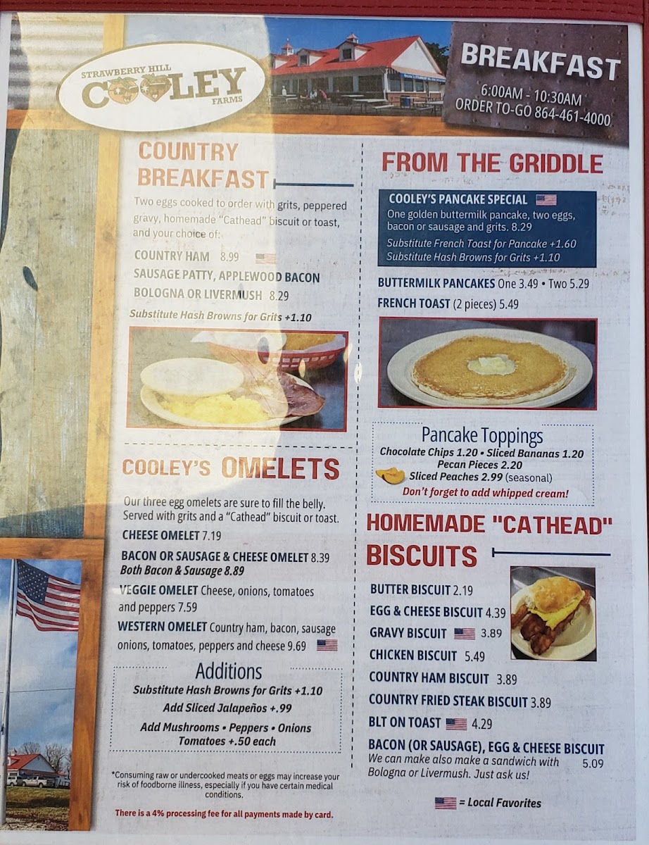Strawberry Hill USA- CAFE Photo Menu 7