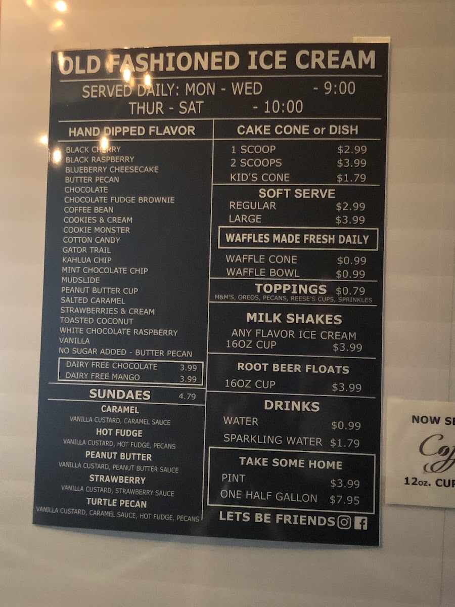 Scoops & Sprinkles Creamery Photo Menu 6