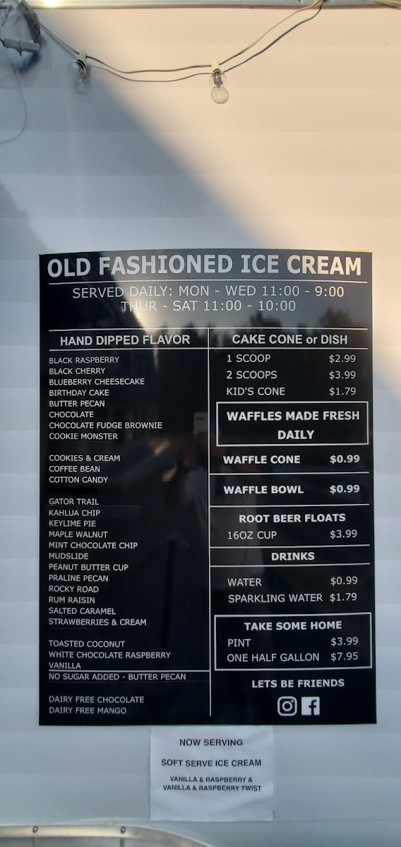 Scoops & Sprinkles Creamery Photo Menu 7