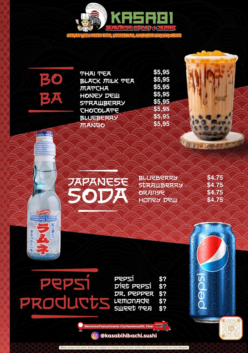 Kasabi hibachi & Sushi Grants Pass Photo Menu 3