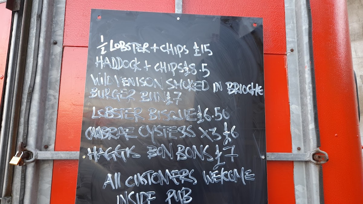 The Jolly Lobster Photo Menu 1