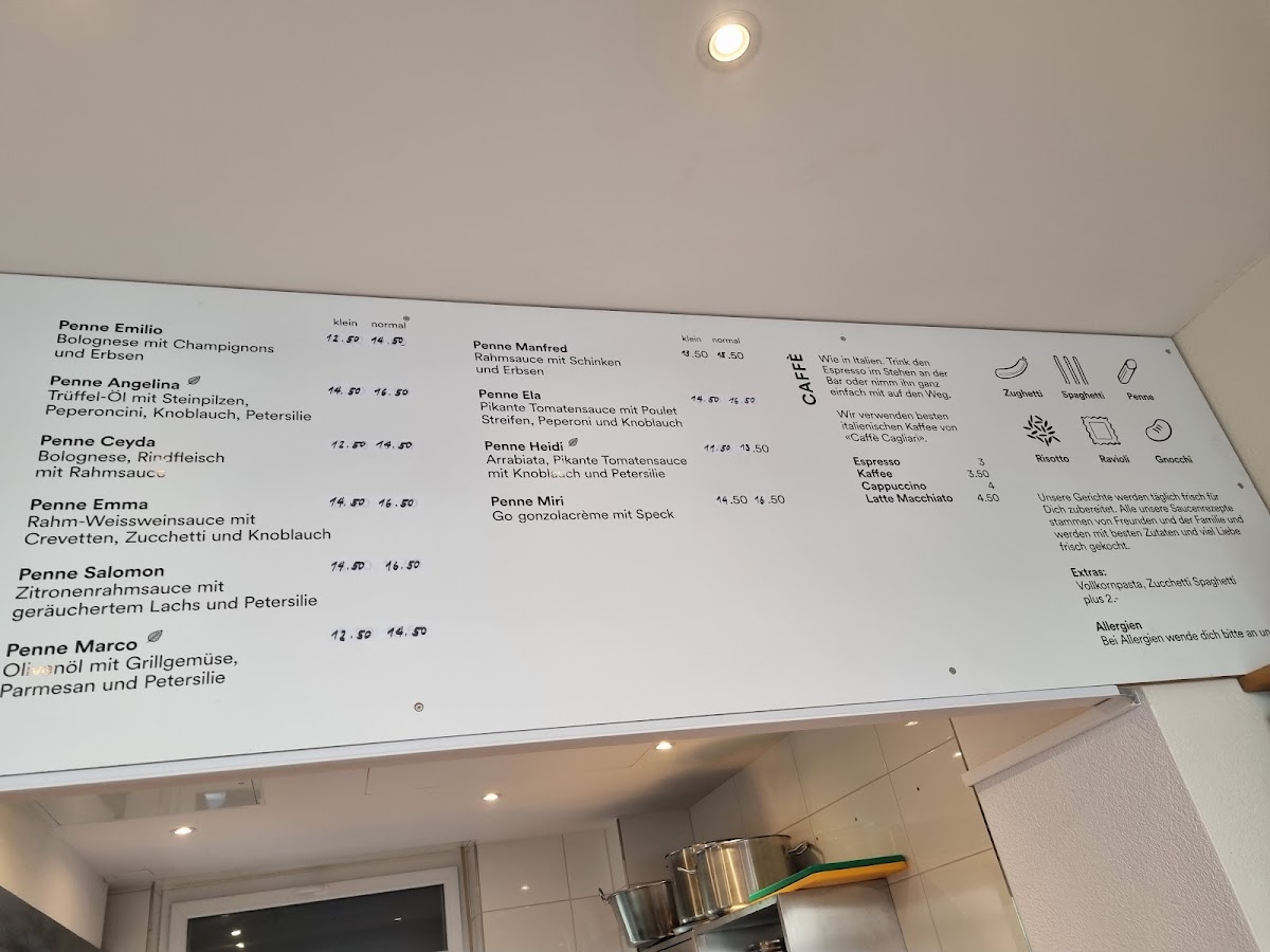 Pasta Bazaar Photo Menu 1